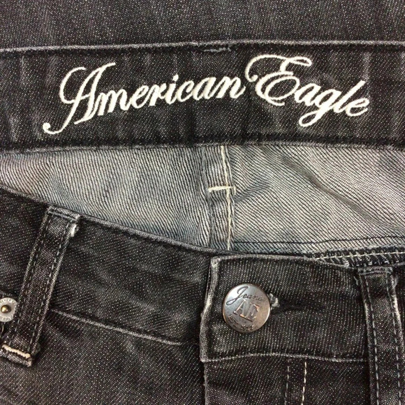 American Eagle Live Your Life Gray / Black Jeans - Picture 8 of 10